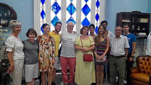 miembros del bnc y amigos del ballet nacional de cuba